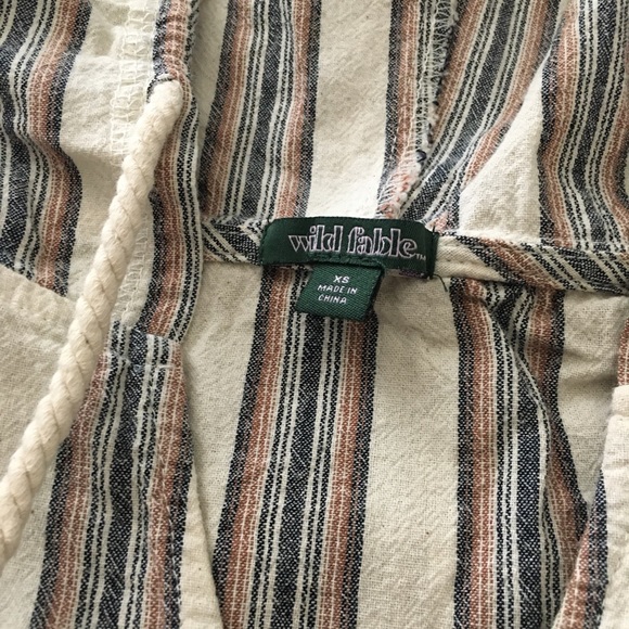 Wild Fable Boho Poncho Shirt - Picture 3 of 6